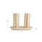 Hello Honey® Multicolor Artisanal Harmony Salt & Pepper Shaker Set on a Tray
